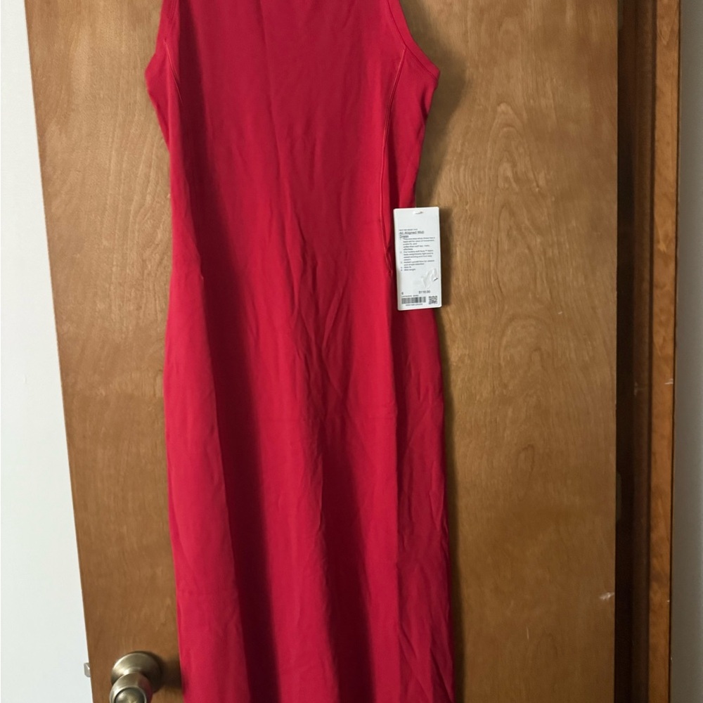Lululemon All Aligned Dress Midi Dress